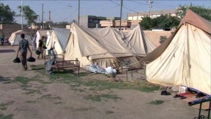 معاناة آلاف النازحين العراقيين في مخيم غرب سامراء