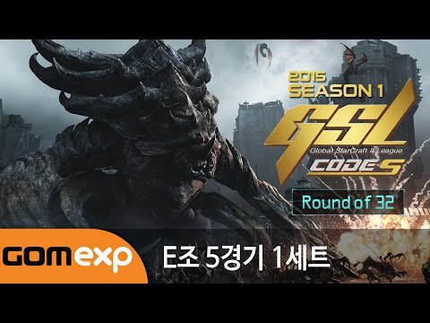 강현우 vs 조성주 (PvT) - 2015 GSL 시즌 1 Code S 32강 E조 5경기 1세트