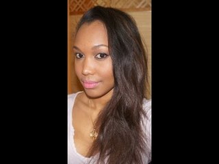 Mon lissage sur cheveux naturels