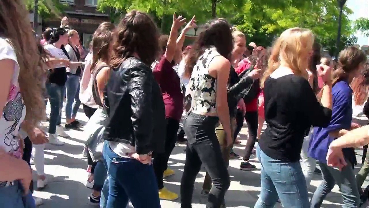 flash mob Valenciennes 13 juin 2015