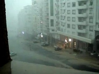 intempéries sur tunis