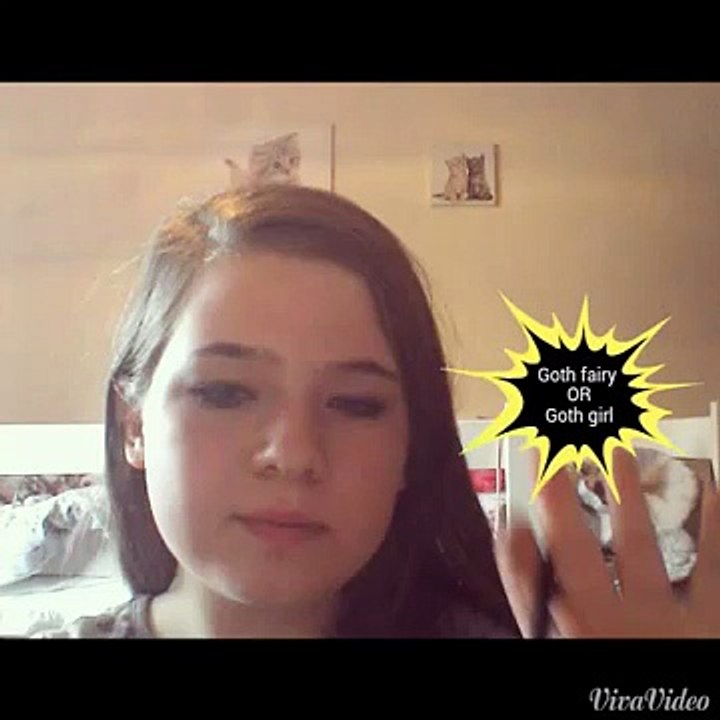 Makeup tutorial | Goth fairy OR Goth girl