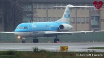 KLM Cityhopper Fokker F70 [PH-KZD] Takeoff @ Berlin-Tegel 30.11.2013