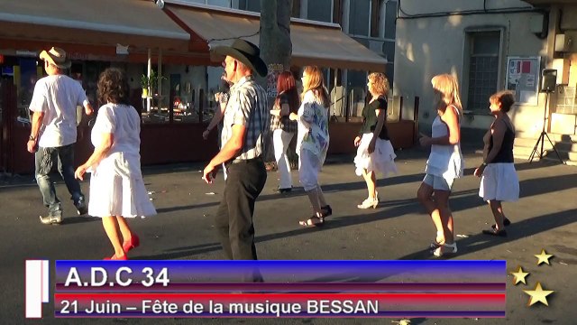 Country & Line -21 juin 2015 - Bessan fête de la musique