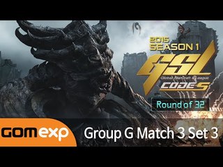 Dark vs Dear (ZvP) - Code S Ro32 Group G Match 3 Set 3, 2015 GSL Season 1 - Starcraft 2