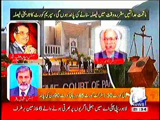 SUPREME COURT, KI MATEHAT ADLIA KO TAMBEEH, AIK ADALTI FAISLEY MAIN, 26 JUNE, 2015