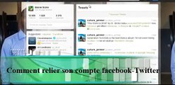 Comment Lier son compte Twitter à son compte Facebook?