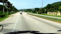 Highway near Montego Bay, Jamaica