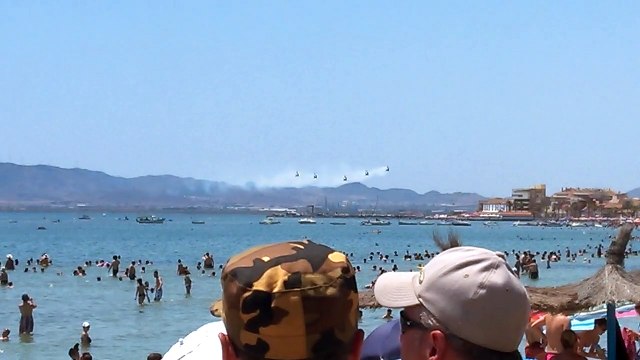 Patrulla acrobática española Aspa #fiestadelaire #fiestadelcielo