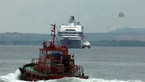 Cruise ship Celestyal Crystal collides with tanker at Dardanelles