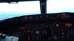Landing of a Transavia Boeing 737-800 on Athens International Airport | Cockpit
