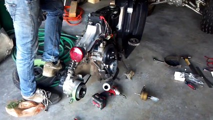 honda spree gy6 swapped supercharged