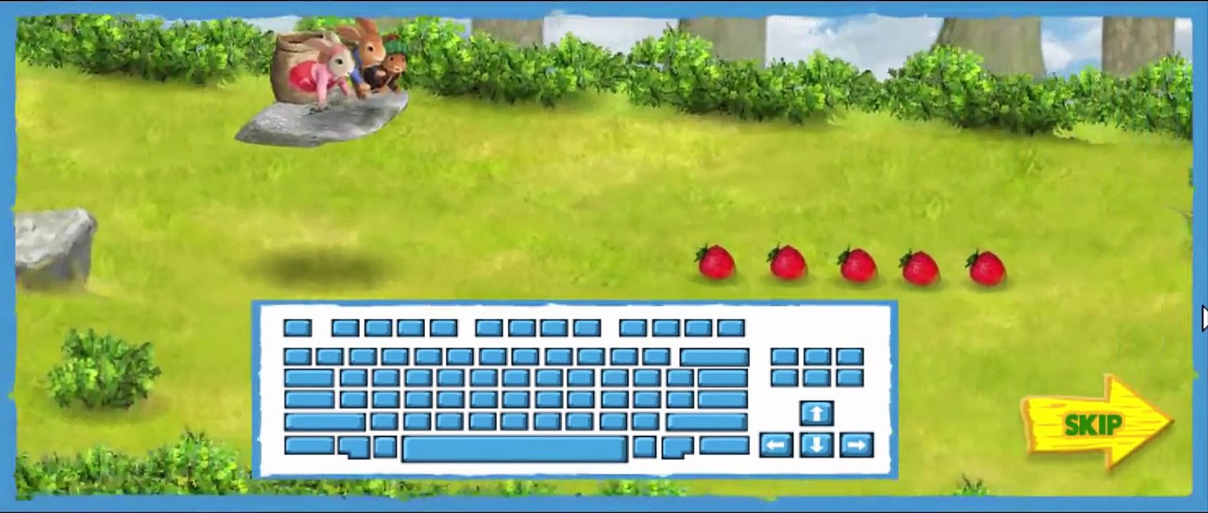 Peter Rabbit Fruit And Veggie Downhill Dash Animation Nick Jr Nickjr Cartoon Game Play