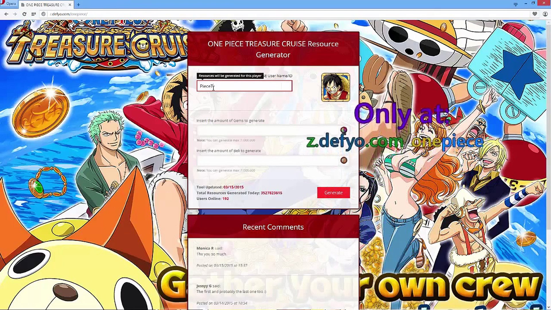 One Piece Treasure Ii Hack Cheats Online For Unlimited Resources Video Dailymotion