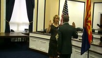 Re-enlistment Ceremony of U.S. Army Sergeant from Arizona