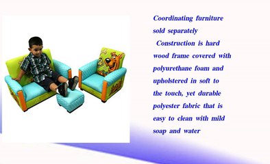 Warner Brothers Scooby Doo Deluxe Toddler Sofa and