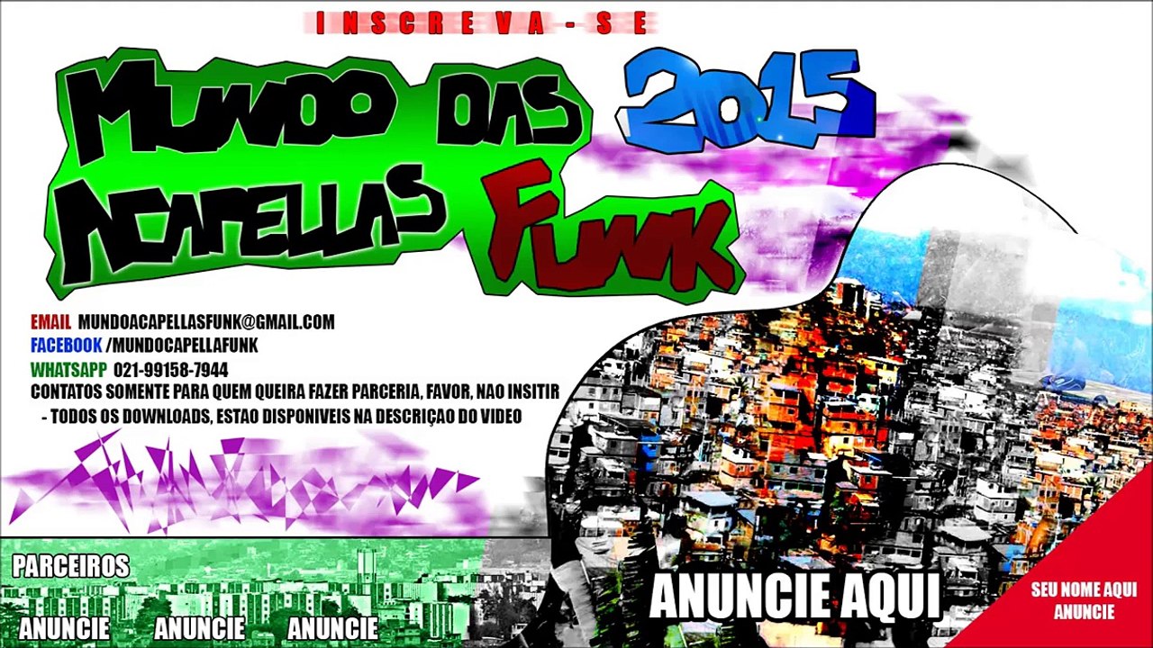 ACAPELLA MC MANERINHO   TODO MUNDO LOUCO   MUNDO DAS ACAPELLAS FUNK