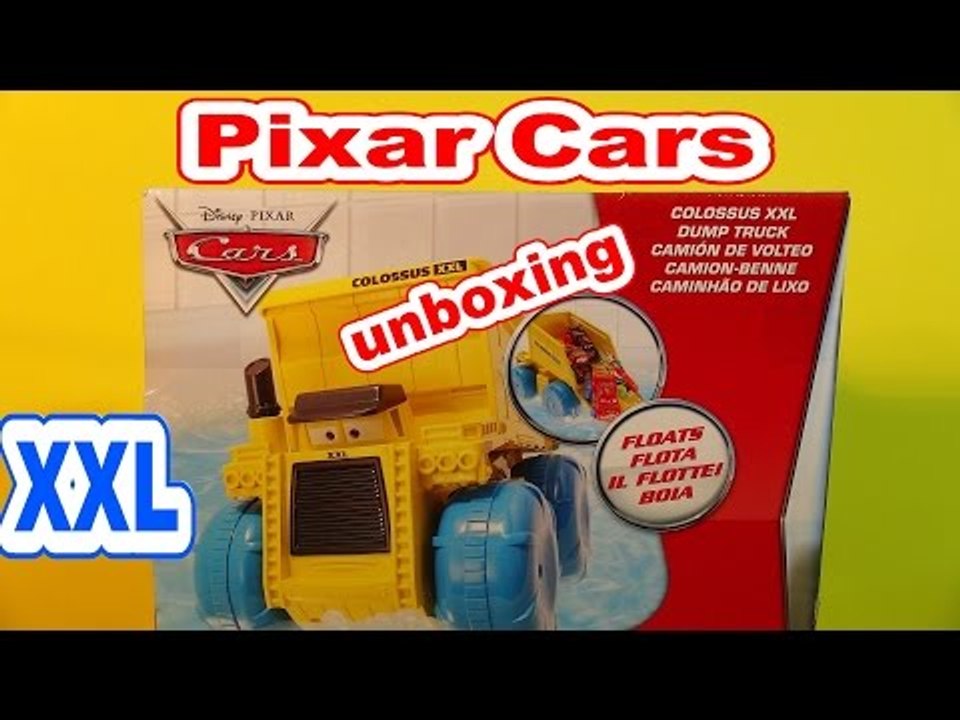 Disney Pixar Cars Unboxing Hydro Wheels Colossus XXL with Hydro Wheels Lightning McQueen