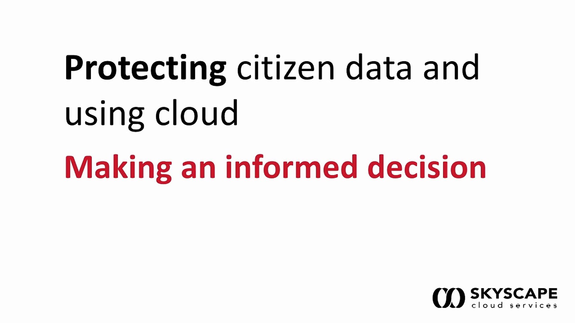 ⁣Keep UK citizen data in the UK