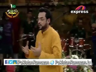 Amir liaquat taunt to fahad mustafa