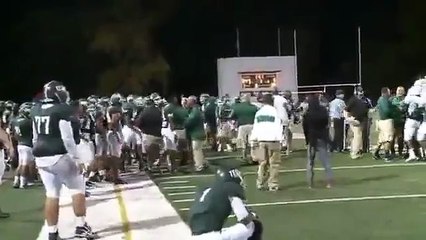 Coaches Fight In Massive Brawl During High School Football Game
