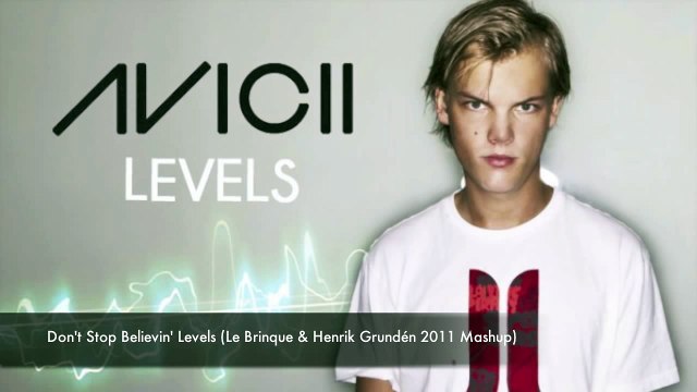 Avicii vs. Journey - Don't Stop Believin' Levels (Le Brinque & Henrik Grundén 2011 Mashup)