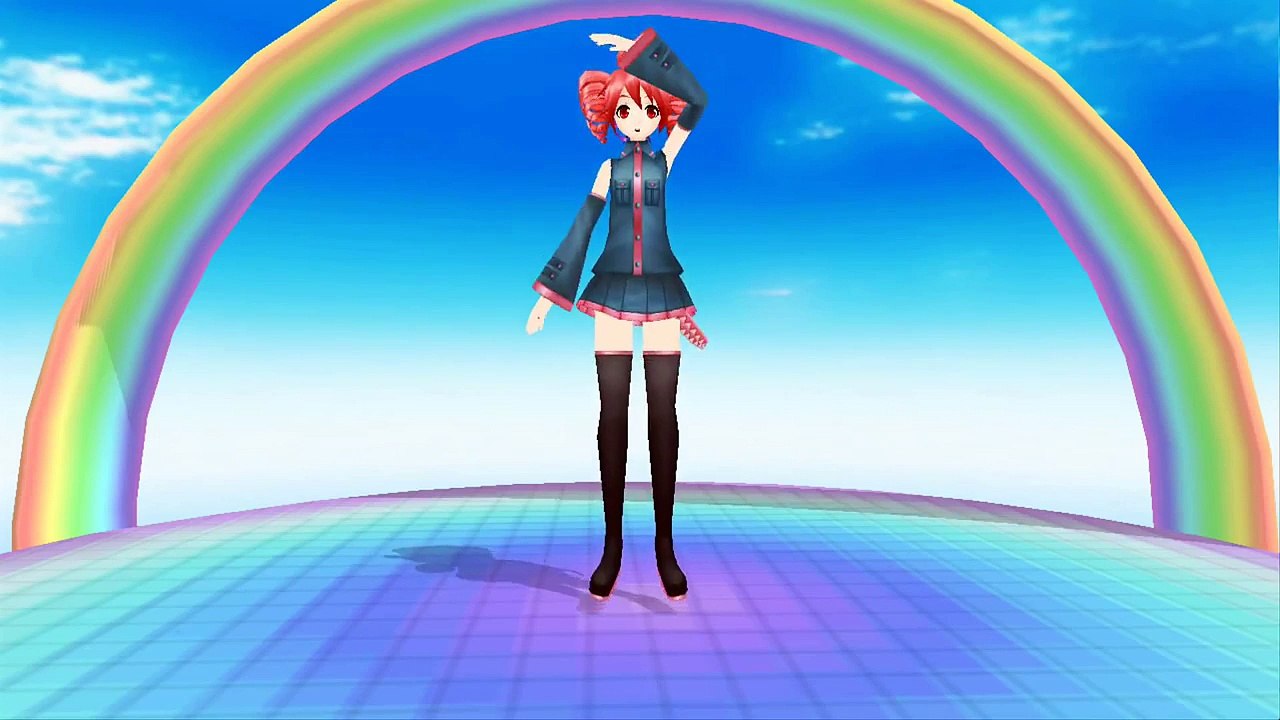 【MMD Newcomer】PONPONPON【Project Diva Kasane Teto】