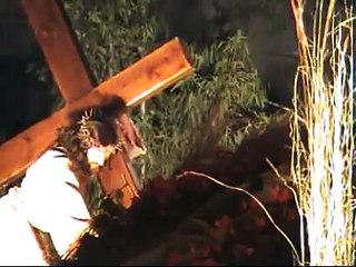 Viernes Santo en Alhaurín el Grande. Crucifixión de Cristo. Semana Santa 2009