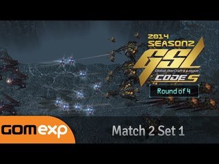 Code S Ro4 Match 2 Set 1, 2014 GSL Season 2 - Starcraft 2