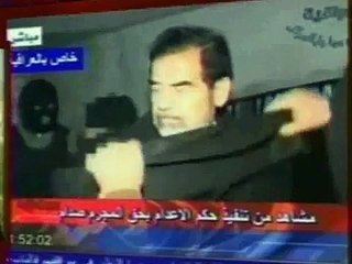 Saddam Just Before Execution