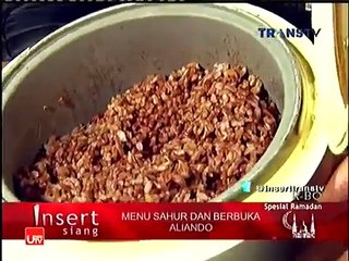 28062015 Menu Buka Puasa Aliando @ Insert Siang