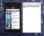 Mirror and Control your Android device on PC (Mobizen App)