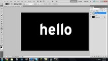 How to create a text reflection in Photoshop CS5