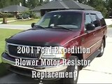 2001 Ford Expedition Blower Motor Resistor.avi