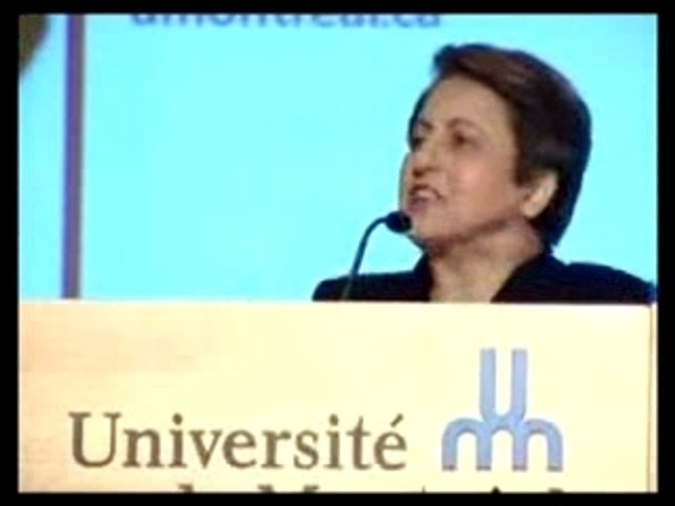 Shirin Abadi prix  nobel de la paix 2003