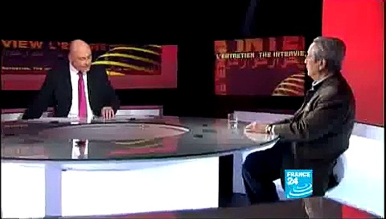 L'entretien de France 24 reçoit Jacques Vergès avocat internationnal