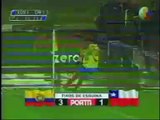 Ecuador 1 - Chile 0. Eliminatorias Sudáfrica 2010
