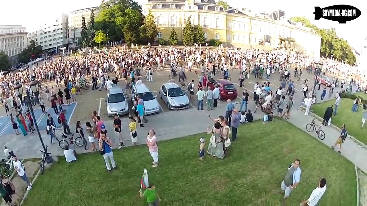 Протест срещу мафията и престъпното управление ден 5/ Fifth day of protests in Sofia