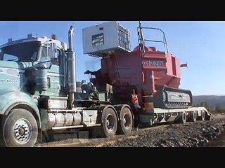 Dennis Hayes Logging - Madill 172 Yarder Arrival - Otago,NZ