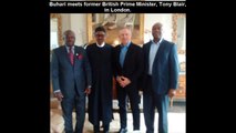Buhari meets former British Prime Minister, Tony Blair In London