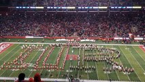Rutgers University Marching Scarlet Knights & Indiana University Marching Hundred-Halftime Show