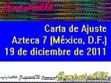 Carta de Ajuste de XHIMT-TV (Canal 7 Méx.) del 19-12-2011