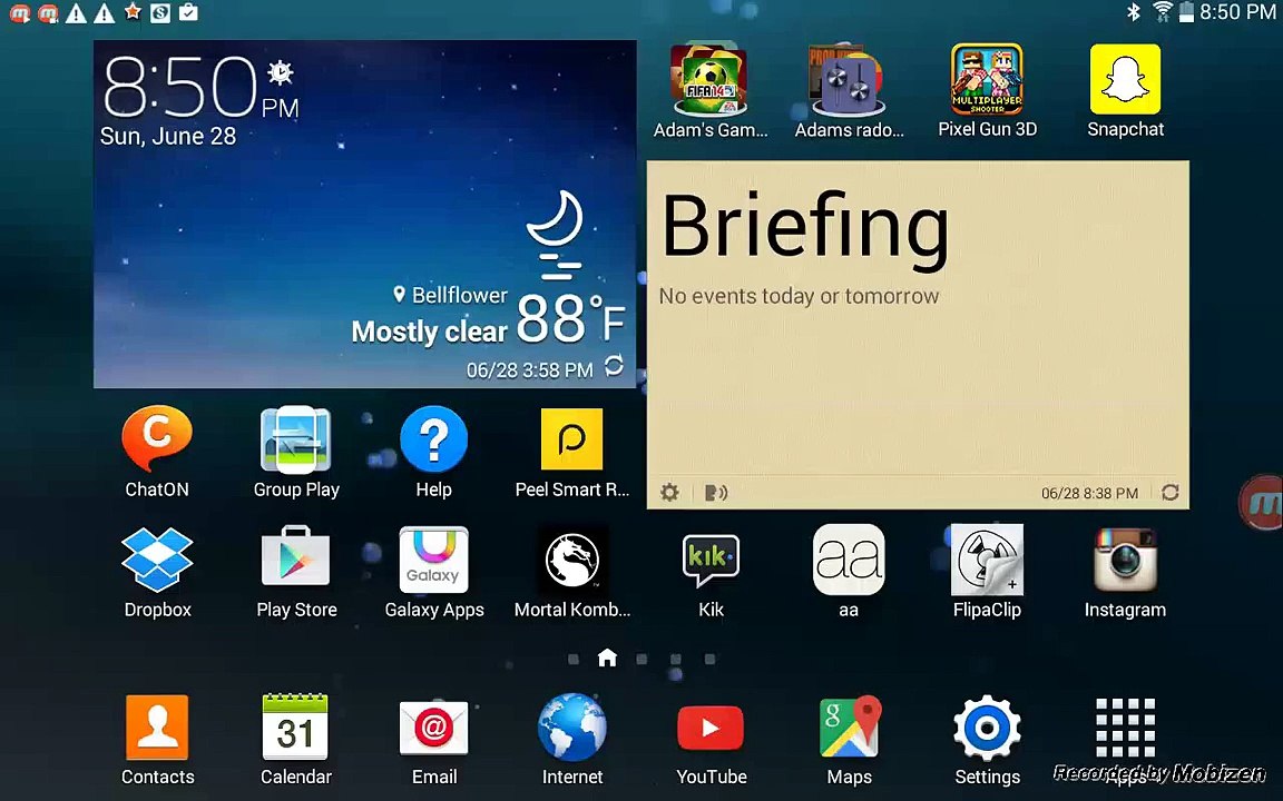 Mobizen for samsung is cool