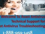 #1-888-959-1458 Avast Internet SecurityAntivirus Not Working