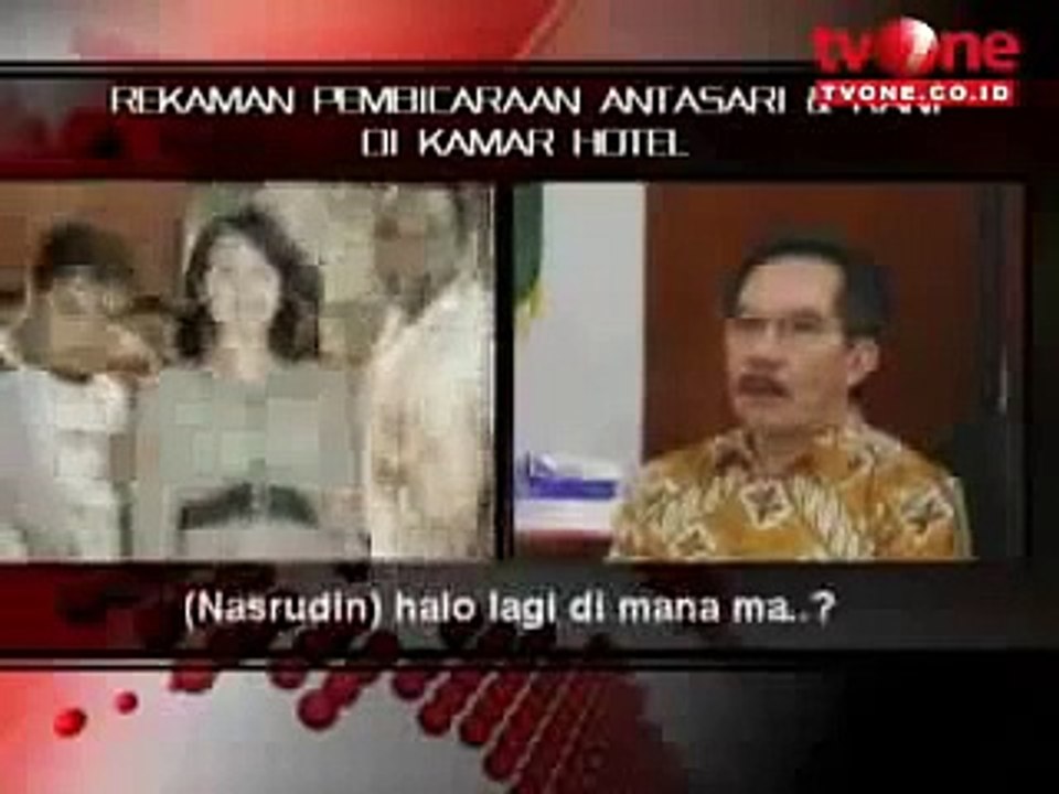 Rekaman Suara Antasari dan Rani di Hotel