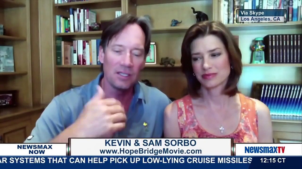 Newsmax Now | Kevin and Sam Sorbo discuss the new film Hope Bridge