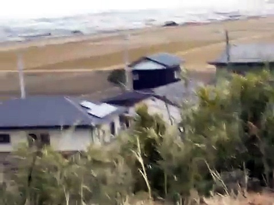東日本大震災　相馬市岩子地区の津波映像（初公開）