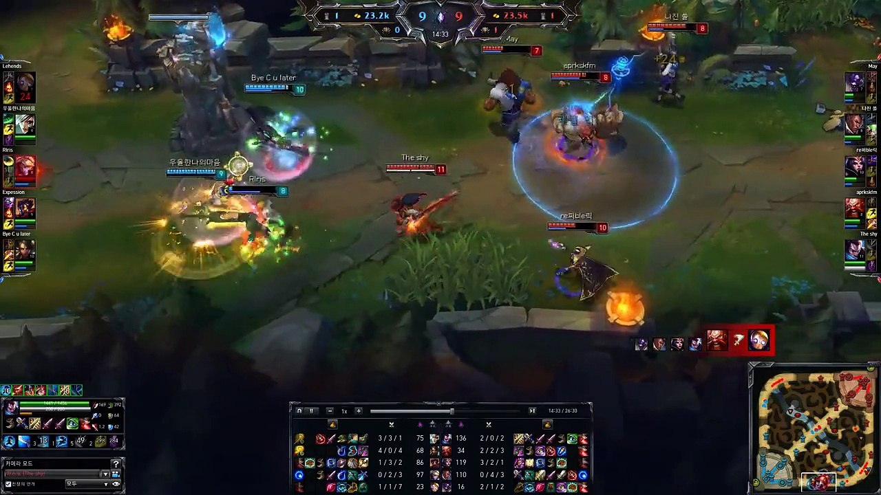 The shy - Yasuo vs Riven - KR LOL SoloQ Highlights