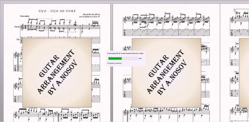 Tico-Tico no Fuba (Z.Abreu) Sheet music for guitar