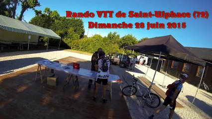 Rando VTT de St-Ulphace (72) dimanche 28 juin 2015.